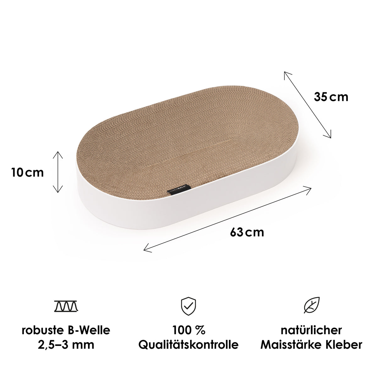 SCRATCHBED cardboard bed