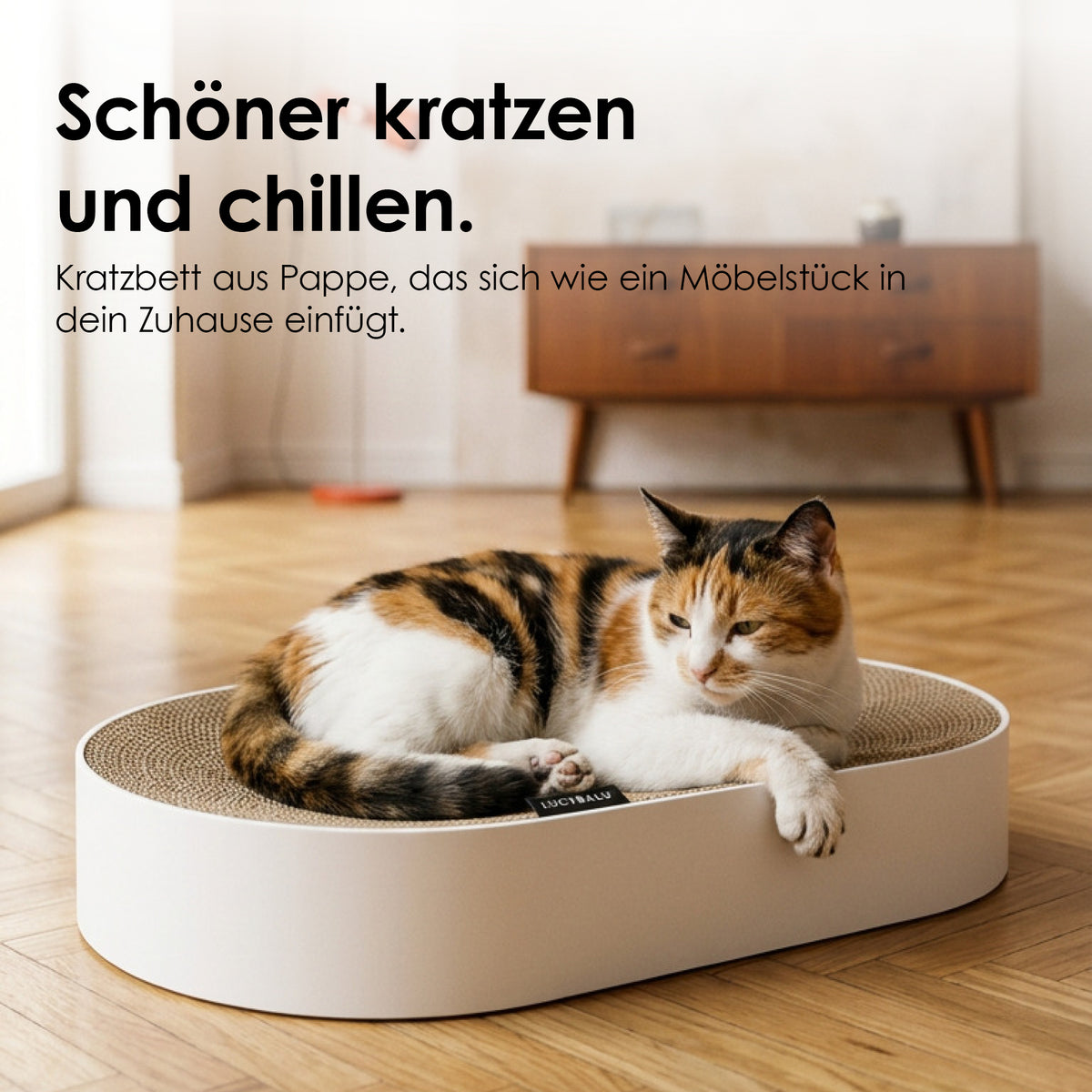 SCRATCHBED cardboard bed