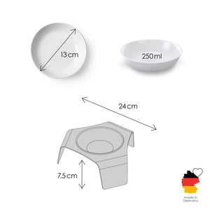 Katzennapf & Napfunterlage Set