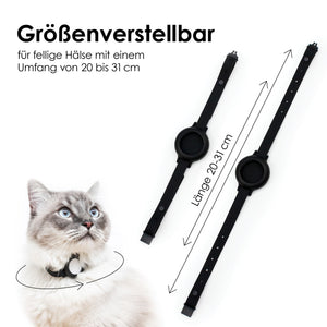 Größenverstellbares NEMO Halsband für Katzen mit 20 bis 31 cm Halsumfang