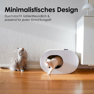 PAPERCAVE Katzenhöhle: Minimalistisches Design, katzenfreundlich und passend für jeden Einrichtungsstil