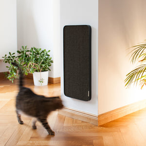 Planche à griffer pour chats à monter au mur, en anthracite