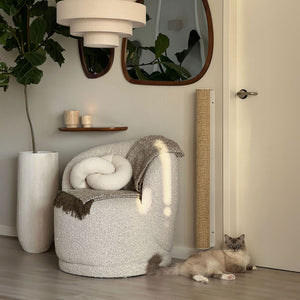 Colonna da grattare in sisal CATWALK da montare a parete, gatto che gratta