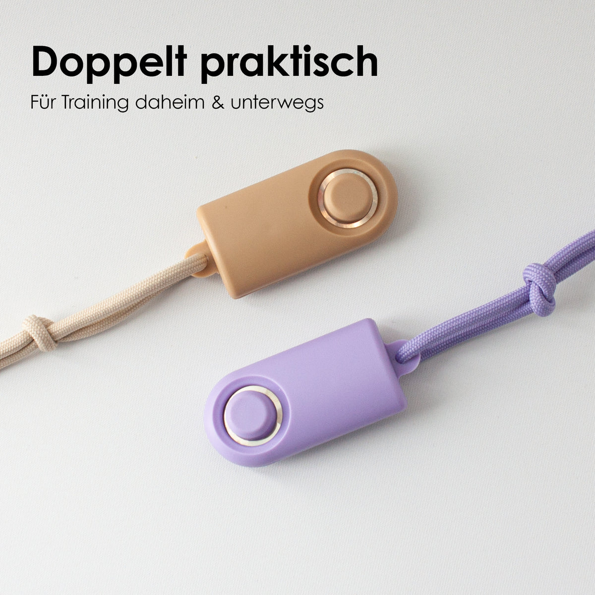 CLICKER Trainings-Klicker 2er Set – doppelt praktisch für Training daheim und unterwegs
