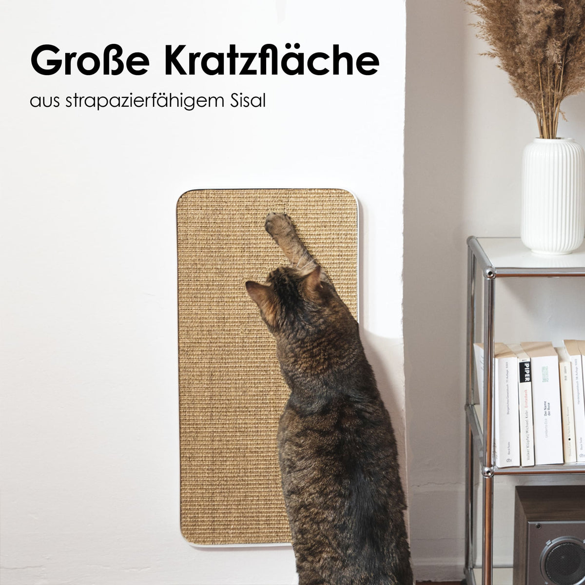 Lit à griffer pour chats avec grande surface à griffer