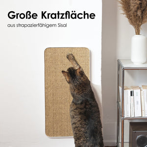 Lit à griffer pour chats avec grande surface à griffer