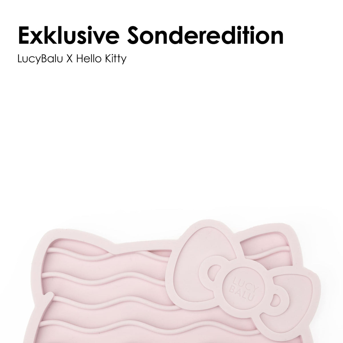 ZENCAT Schleckmatte - Hello Kitty Edition in Rosé, exklusive LucyBalu X Hello Kitty Sonderedition