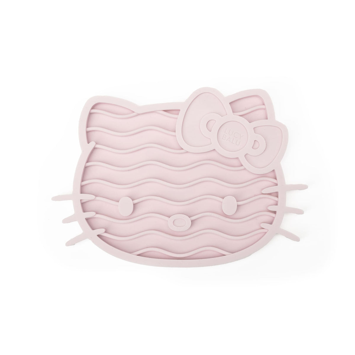 ZENCAT Schleckmatte - Hello Kitty Edition in Rosé mit LucyBalu Logo
