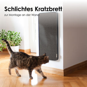 Planche à griffer sobre pour chats, à monter au mur